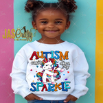 Load image into Gallery viewer, AUTISM SPARKLE READY TO PRESS
