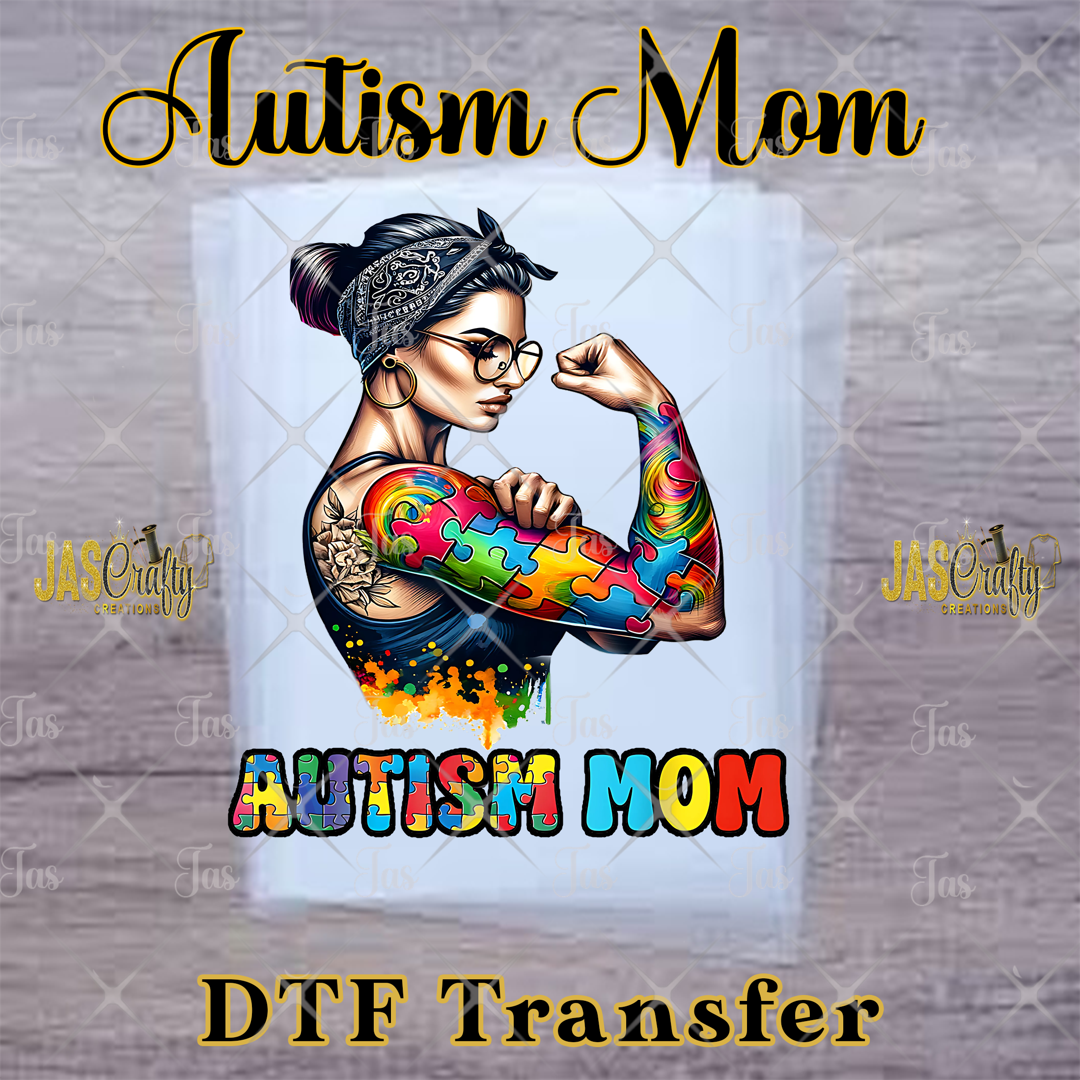 AUTISM STRONG READY TO PRESS