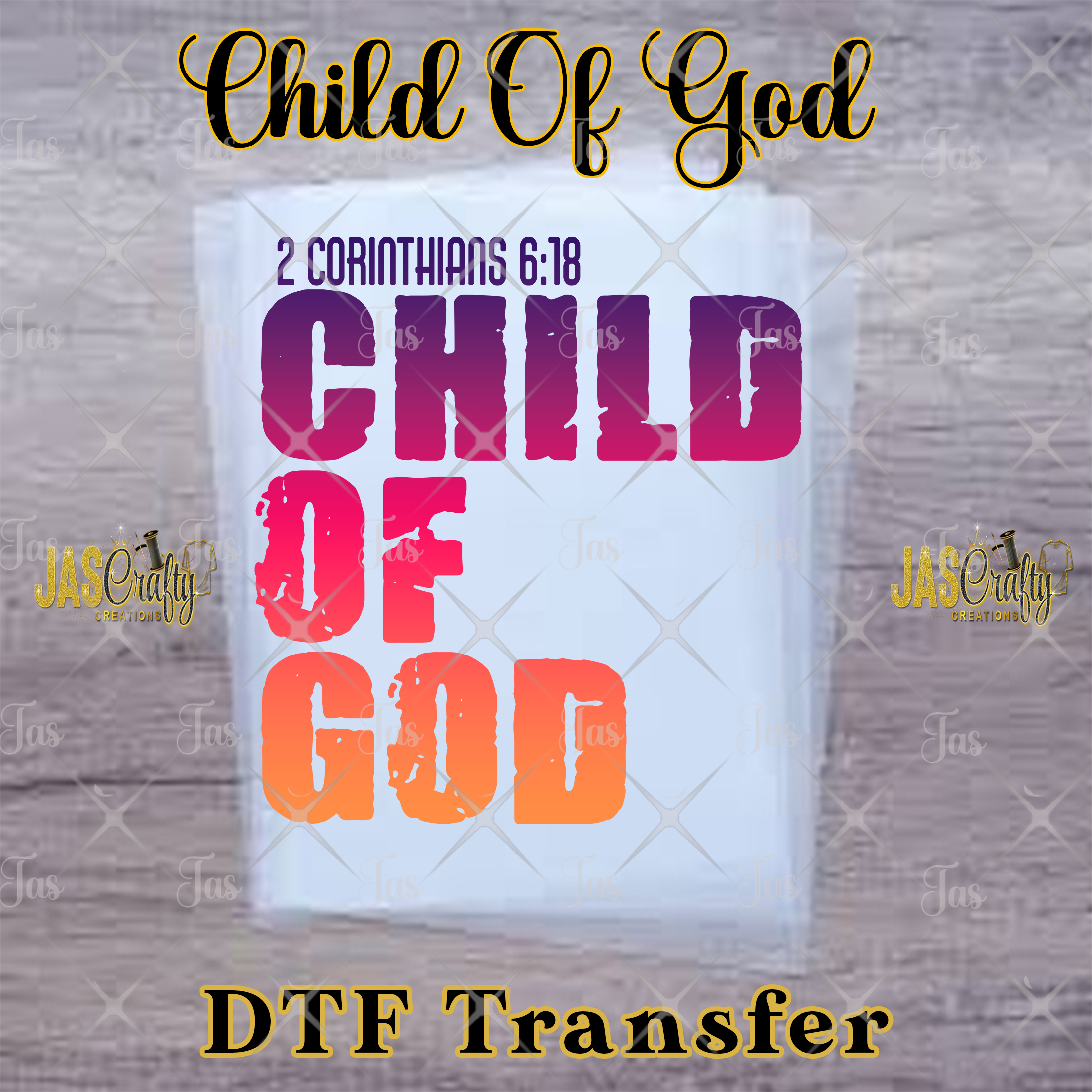 CHILD OF GOD READY TO PRESS TRANSFER
