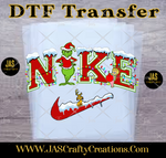 Load image into Gallery viewer, MEAN GREEN GUY SWOOSH LOGO READY TO PRESS TRANSFER
