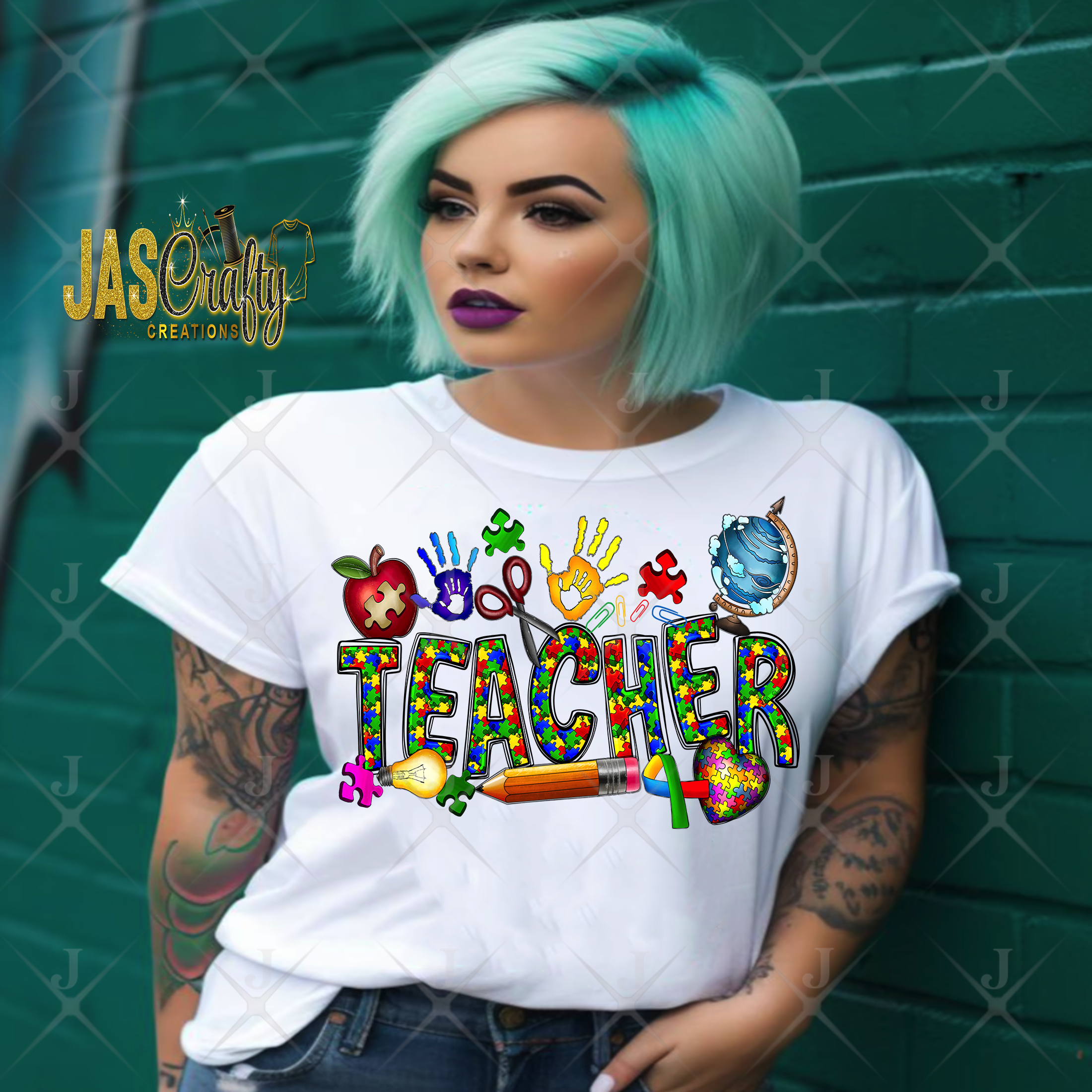 AUTISM TEACHER SUPPLIES READY TO PRESS