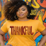 Load image into Gallery viewer, THANKFUL CROCHET READY TO PRESS TRANSFER
