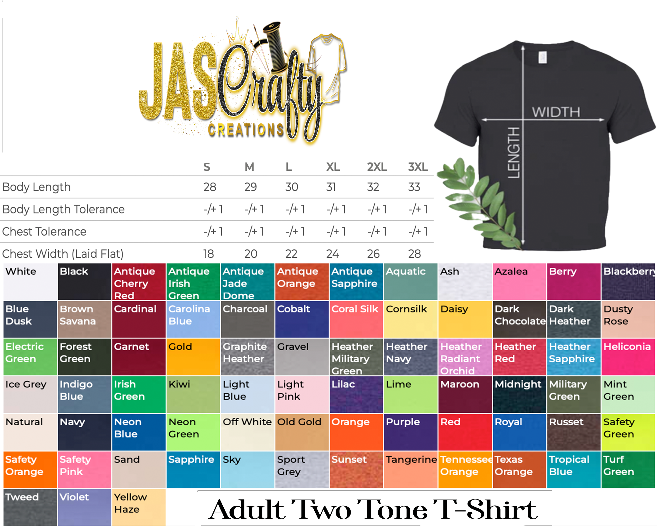 TWO TONE T-SHIRT