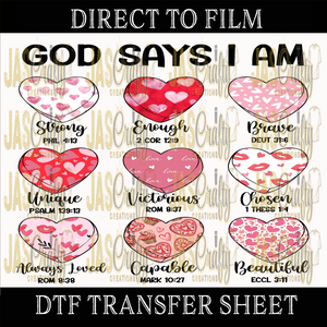 VALENTINE GOD SAYS I AM READY TO PRESS TRANSFER