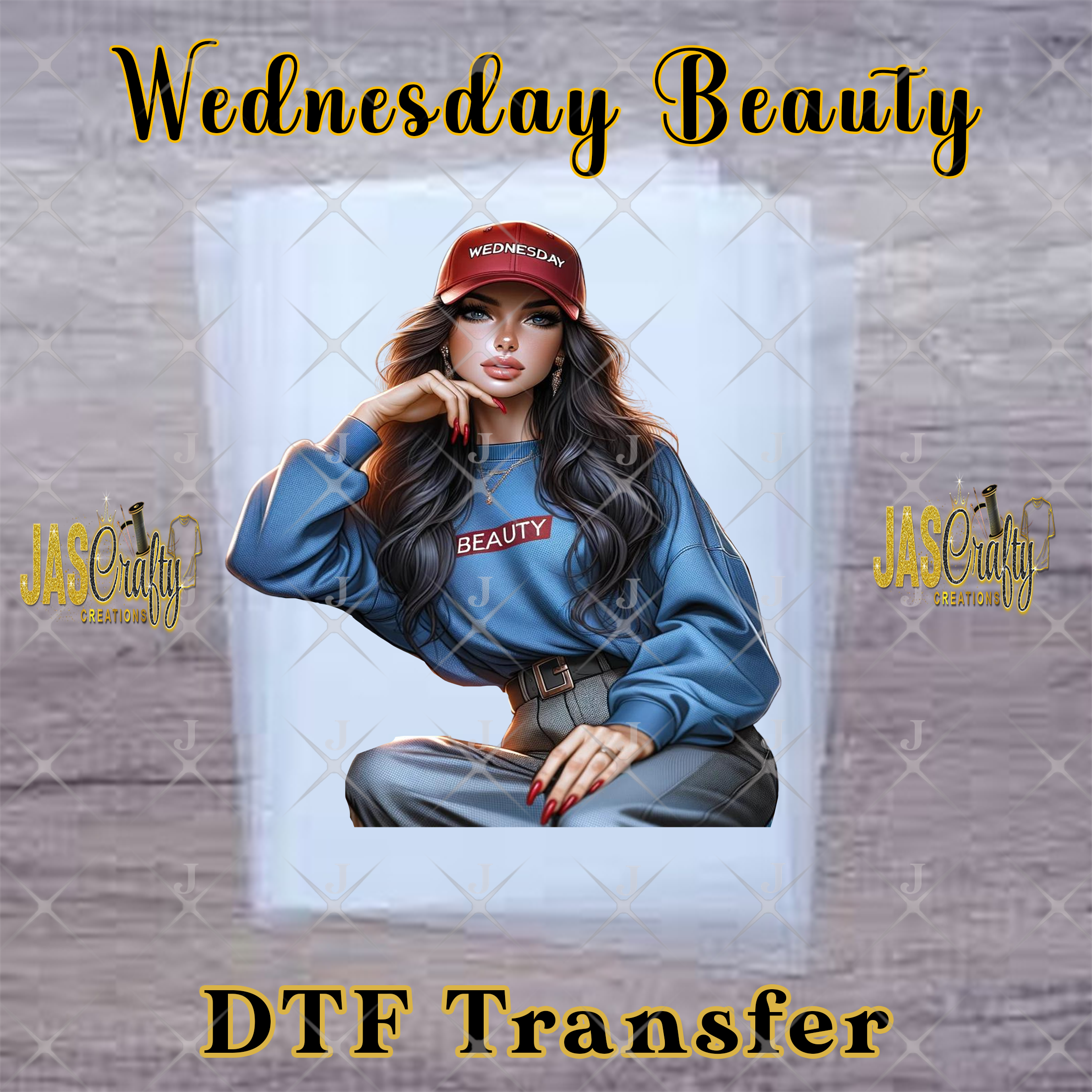 WEDNESDAY BEAUTY QUEEN READY TO PRESS