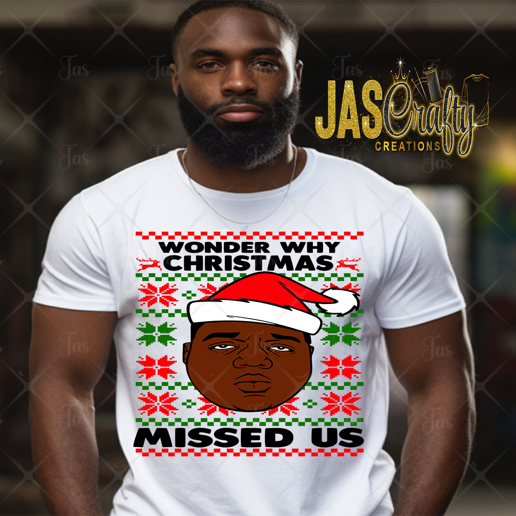 BIGGIE WONDER WHY CHRISTMAS MISSED US READY TO PRESS TRANSFER