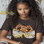 Load image into Gallery viewer, SELF LOVE NAILS YELLOW READY TO PRESS TRANSFER
