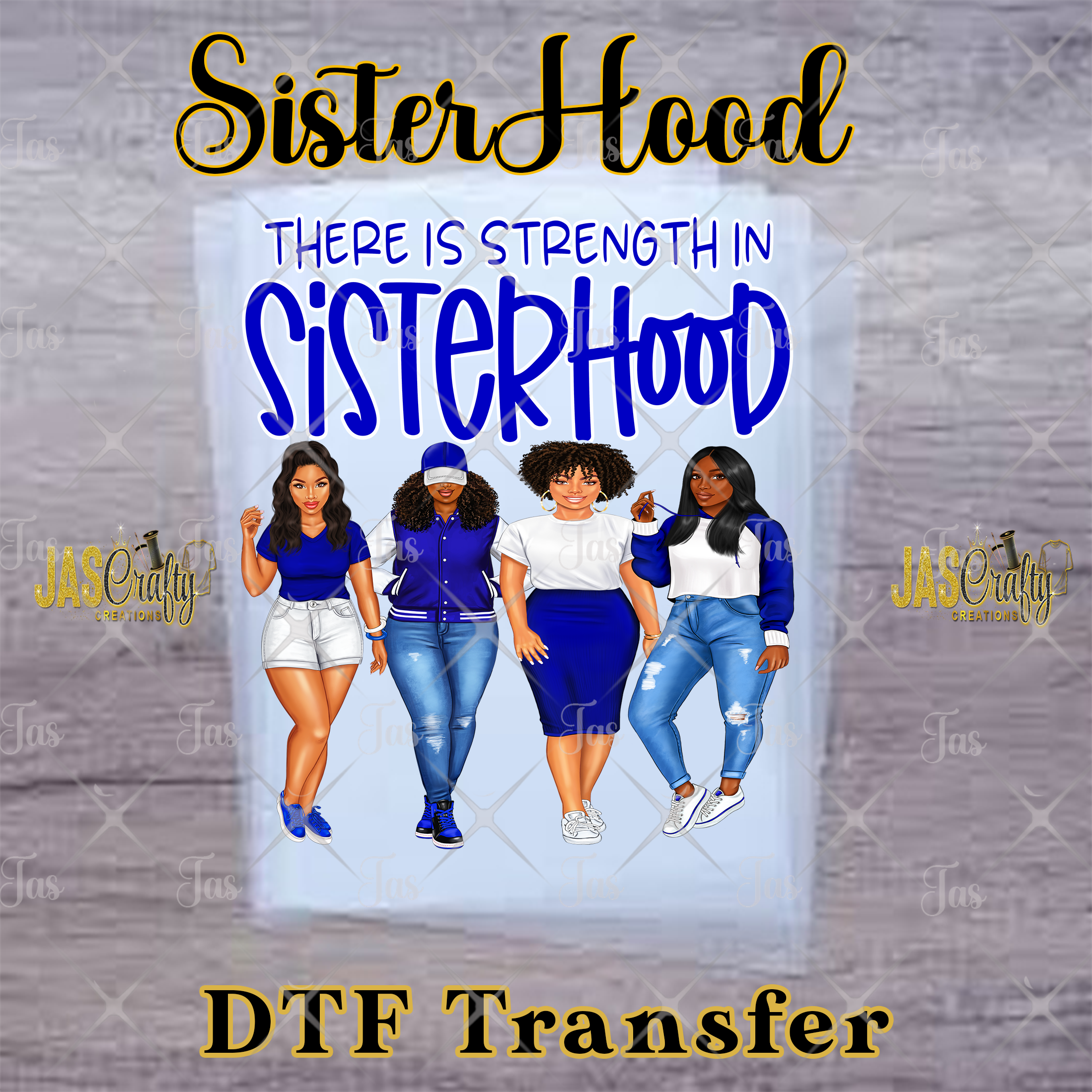 ZETA STRENGTH IN SISTERHOOD READY TO PRESS TRANSFER