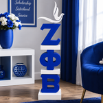 Load image into Gallery viewer, Zeta Phi Beta Floor Display Sign
