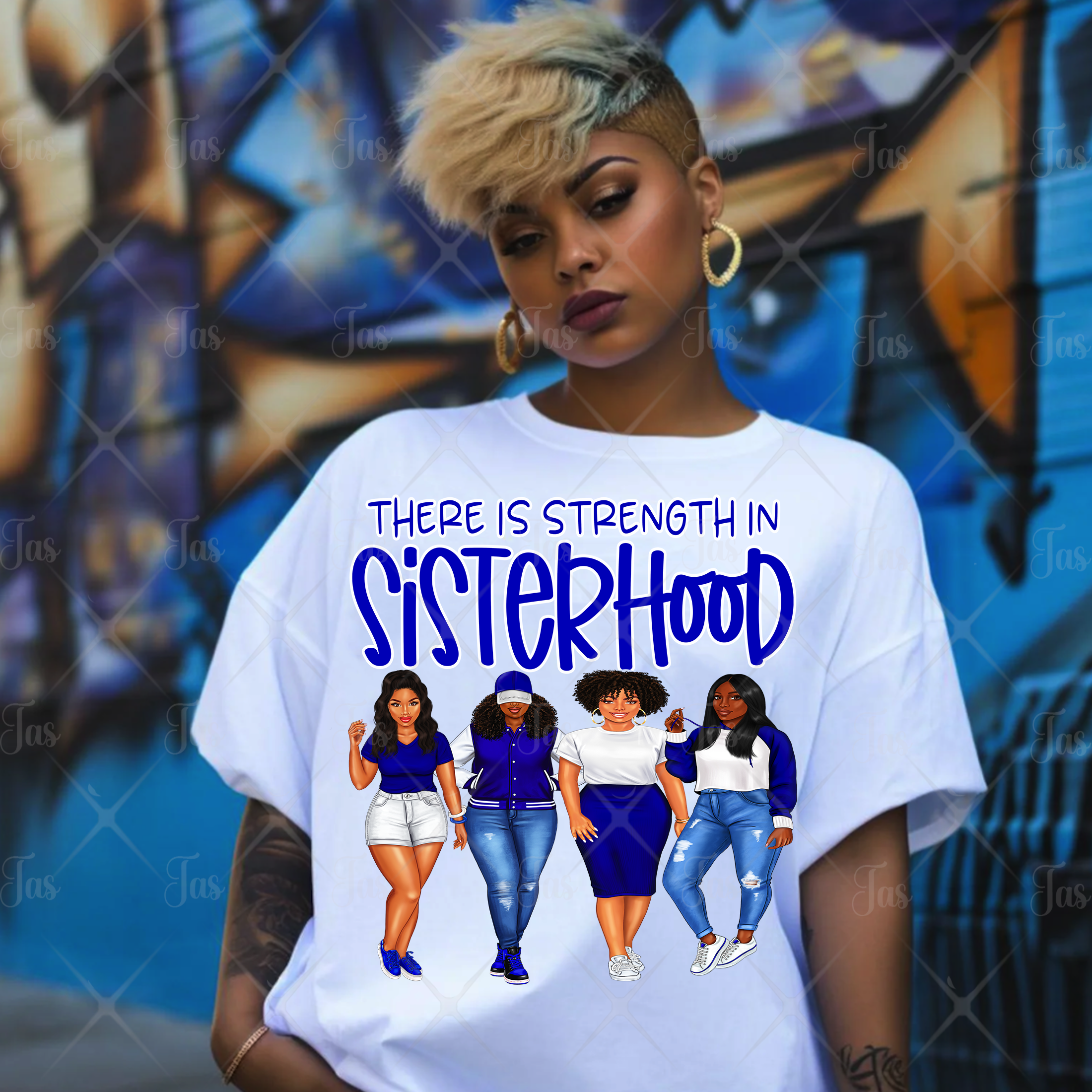 STRENGTH IN SISTERHOOD ZETA SHIRT