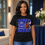 Load image into Gallery viewer, Zeta Phi Beta Finer Glitz Shirt
