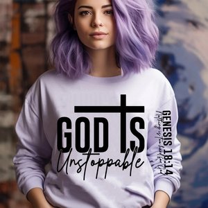 GOD IS UNSTOPPABLE GENESIS SHIRT