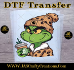 Load image into Gallery viewer, MEAN GREEN GUY COFFE BLENDS READY TO PRESS TRANSFER
