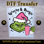 Load image into Gallery viewer, MEAN GREEN GUY BOUGIE READY TO PRESS TRANSFER
