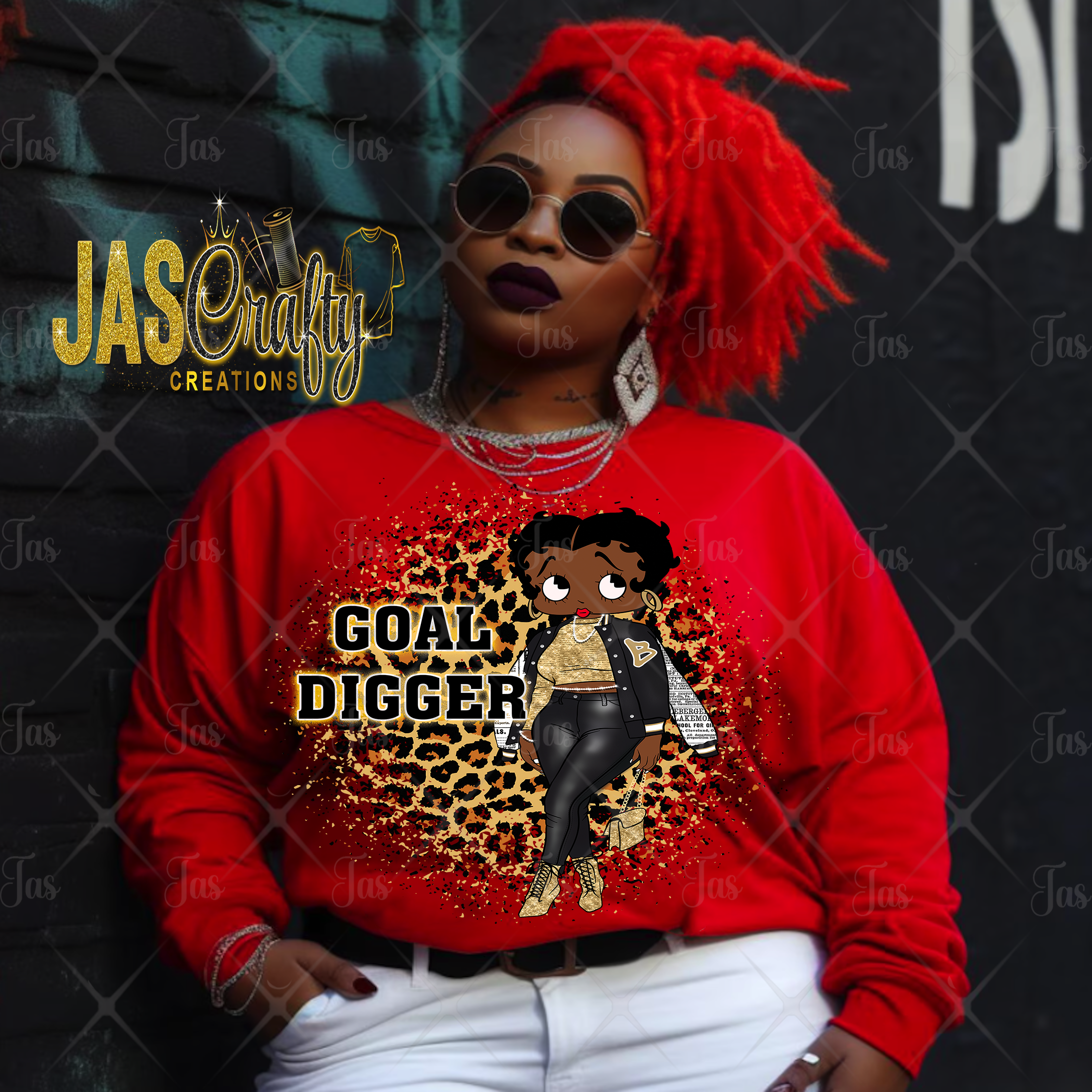 BETTY GOAL DIGGER SHIRT