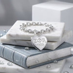 Load image into Gallery viewer, ZPB Silver 1920 Legacy Heart Lock Chain Bracelet
