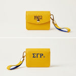 Load image into Gallery viewer, SGRHO Yellow 1922 Earbud Mini Snap Case with Clip
