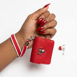 Load image into Gallery viewer, DST Red 1913 Earbud Mini Snap Case with Clip
