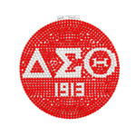 Load image into Gallery viewer, DST Sorority Red Bling Mirror Compact
