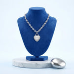 Load image into Gallery viewer, ZPB Silver 1920 Legacy Heart Lock Chain Necklace

