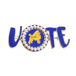 Load image into Gallery viewer, Brooch Sigma Gamma Vote Sorority Pin for Women
