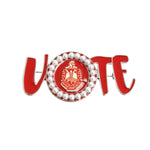 Load image into Gallery viewer, DST Brooch Delta Sigma Vote Sorority Pin for Women
