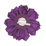 Load image into Gallery viewer, Purple Violet Flower Pearl Brooch
