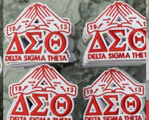 DELTA HAND SIGN EMBROIDERY PATCH
