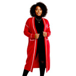 Load image into Gallery viewer, DST Sorority 3XL Long Duster Cardigan Plus Size
