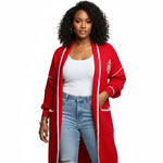 Load image into Gallery viewer, DST Sorority 3XL Long Duster Cardigan Plus Size

