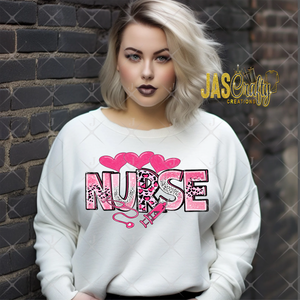 NURSE ANIMAL PRINTS READY TO PRESS TRANSFER