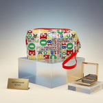 Load image into Gallery viewer, OES Multicolor Graphic Print Makeup Pouch
