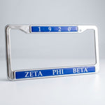 Load image into Gallery viewer, Zeta Phi Beta 1920 License Plate Frame
