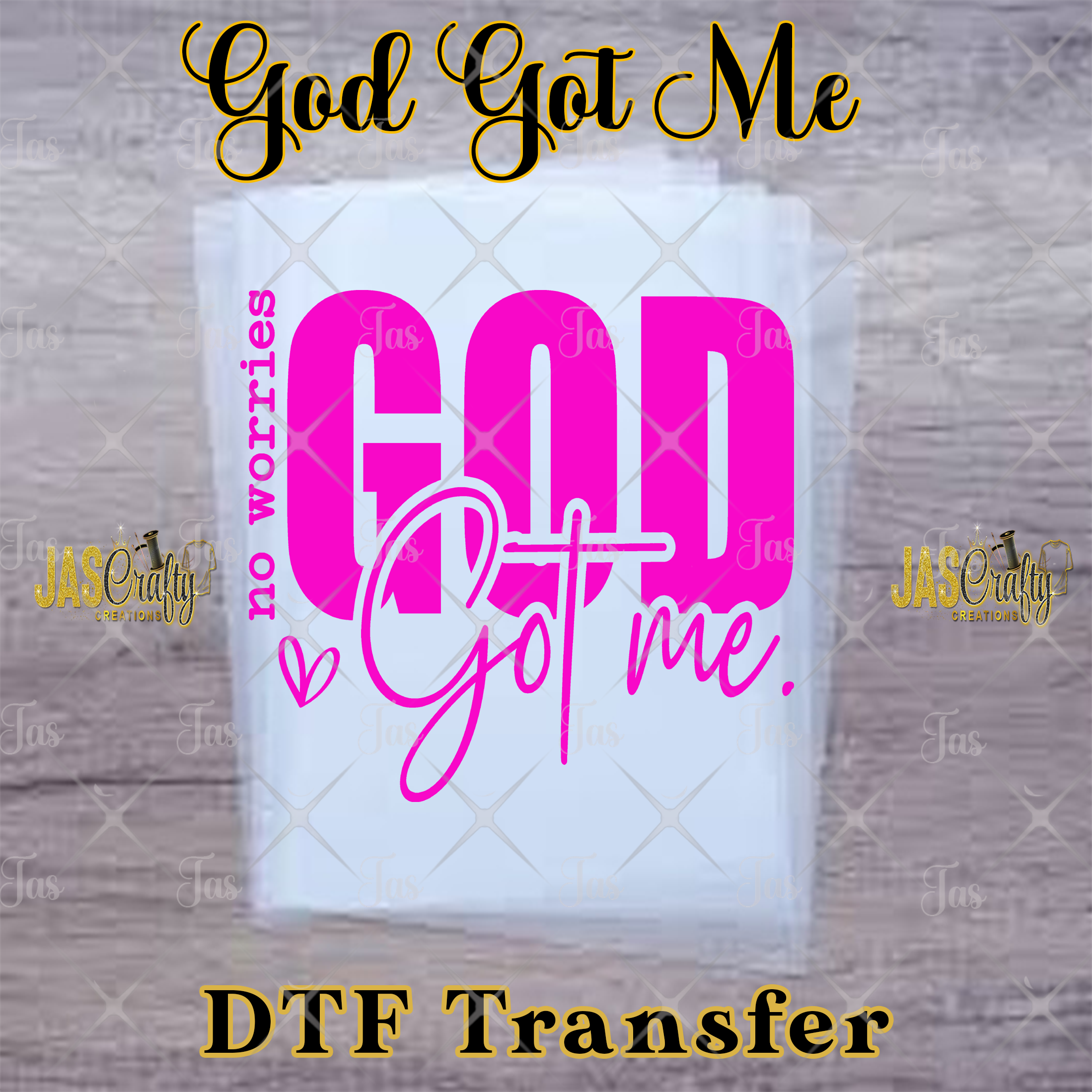 NO WORRIES GOD GOT ME READY TO PRESS TRANSFER