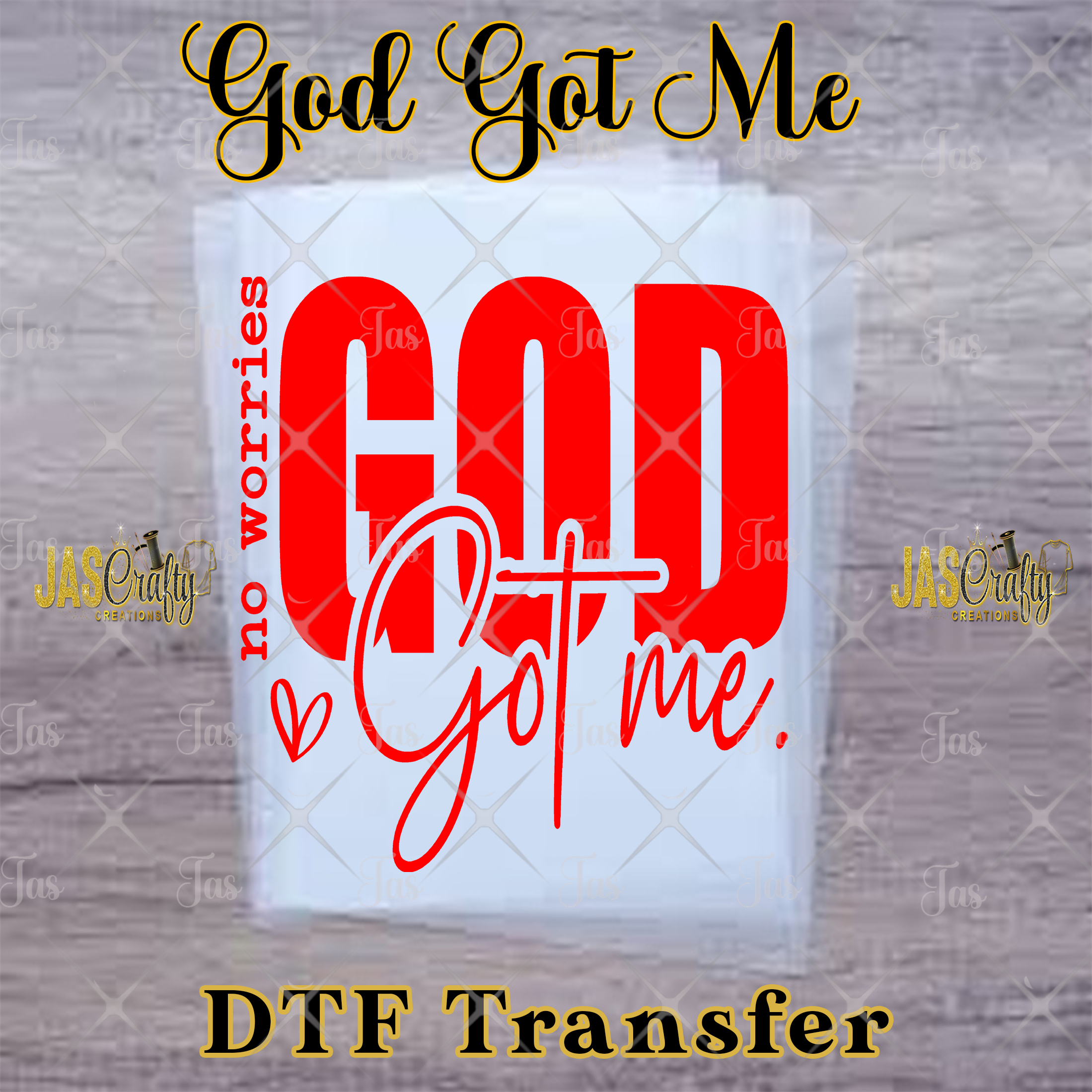 NO WORRIES GOD GOT ME READY TO PRESS TRANSFER