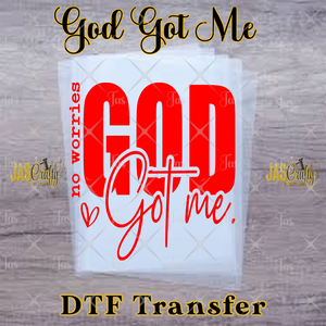 NO WORRIES GOD GOT ME READY TO PRESS TRANSFER