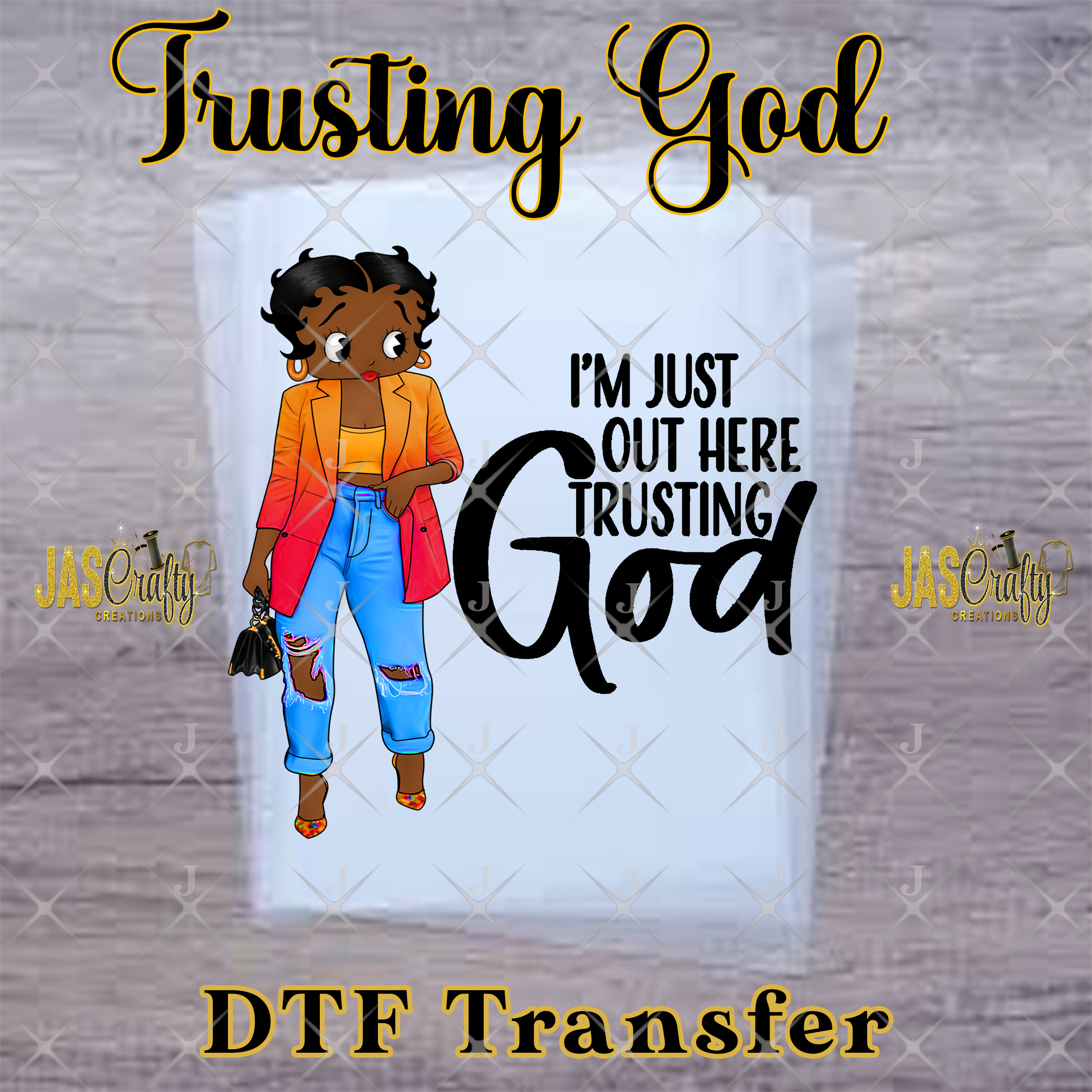 BETTY IM JUST TRUSTING GOD READY TO PRESS TRANSFER