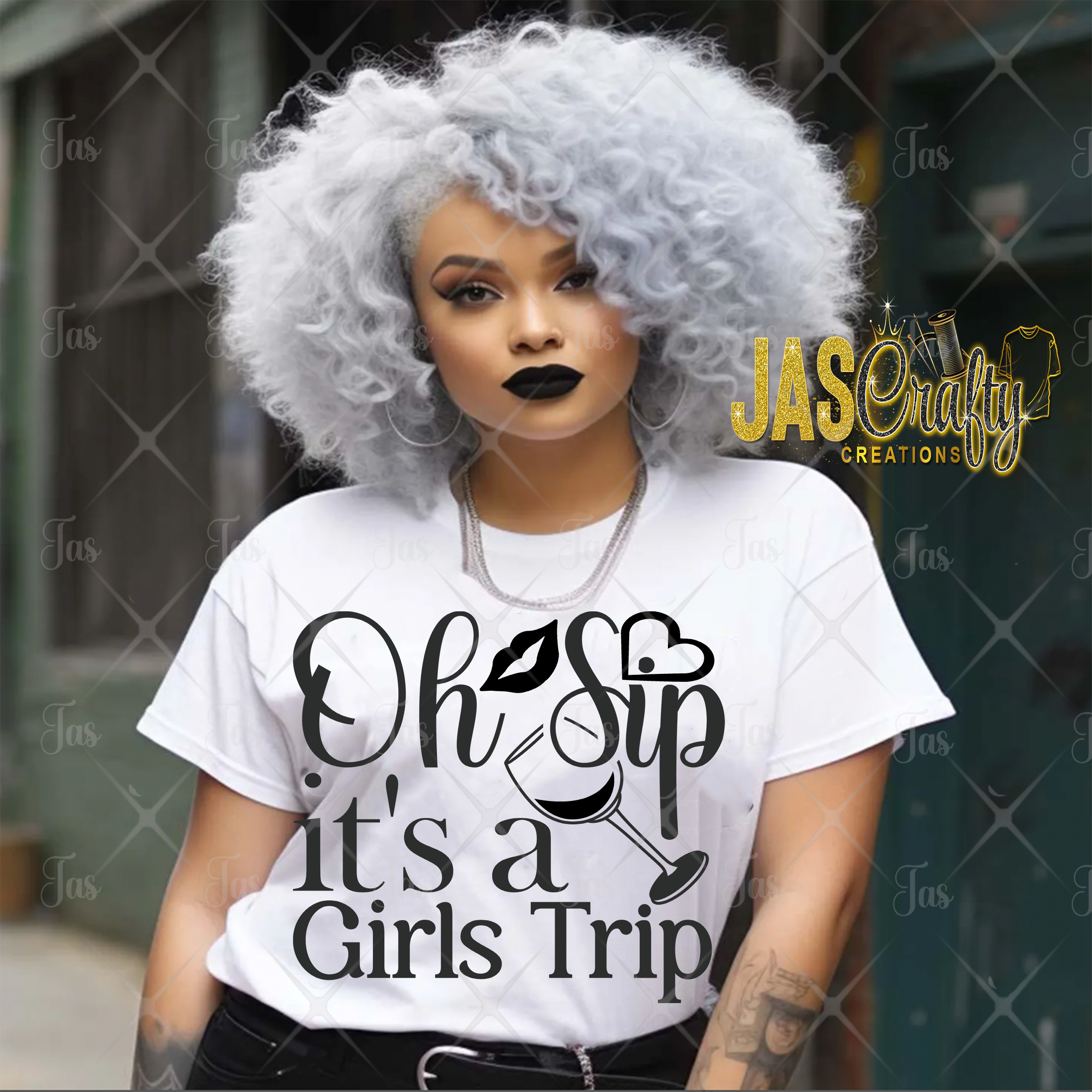 OH SIP ITS A GIRLS TRIP READY TO PRESS TRANSFER